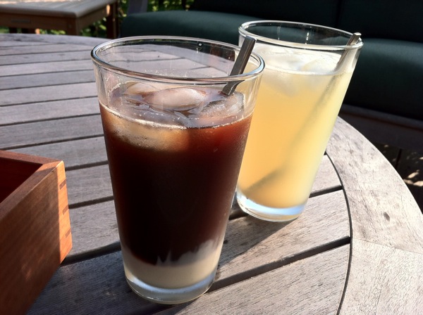 Thai Iced Coffee and Limeade